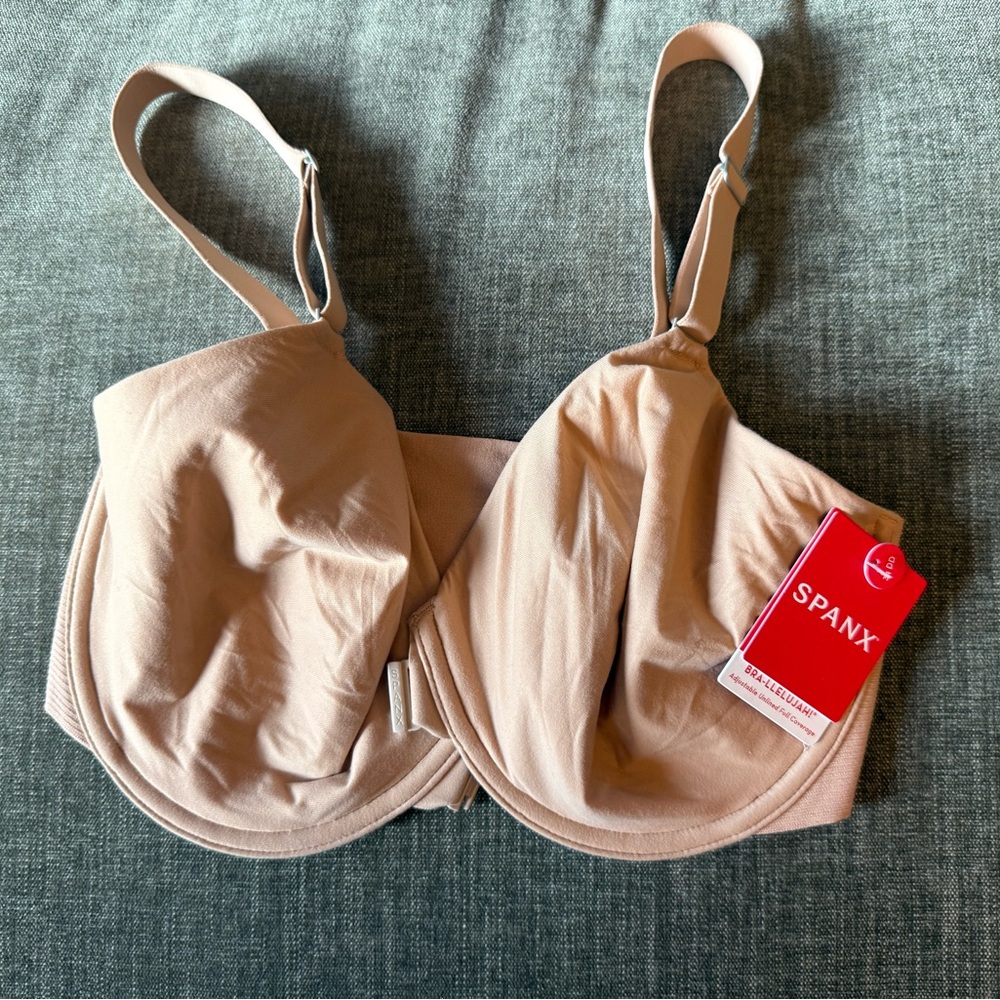 SPANX Bra-llelujah! NWT 34DD Adjustable Unlined Full Coverage Bra - Picture 3 of 3